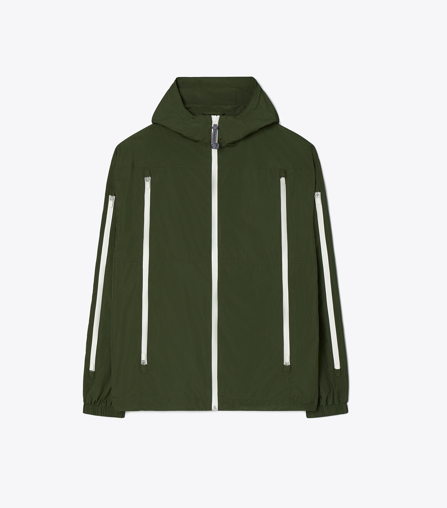 Textured Nylon Mesh-Vent Jacket