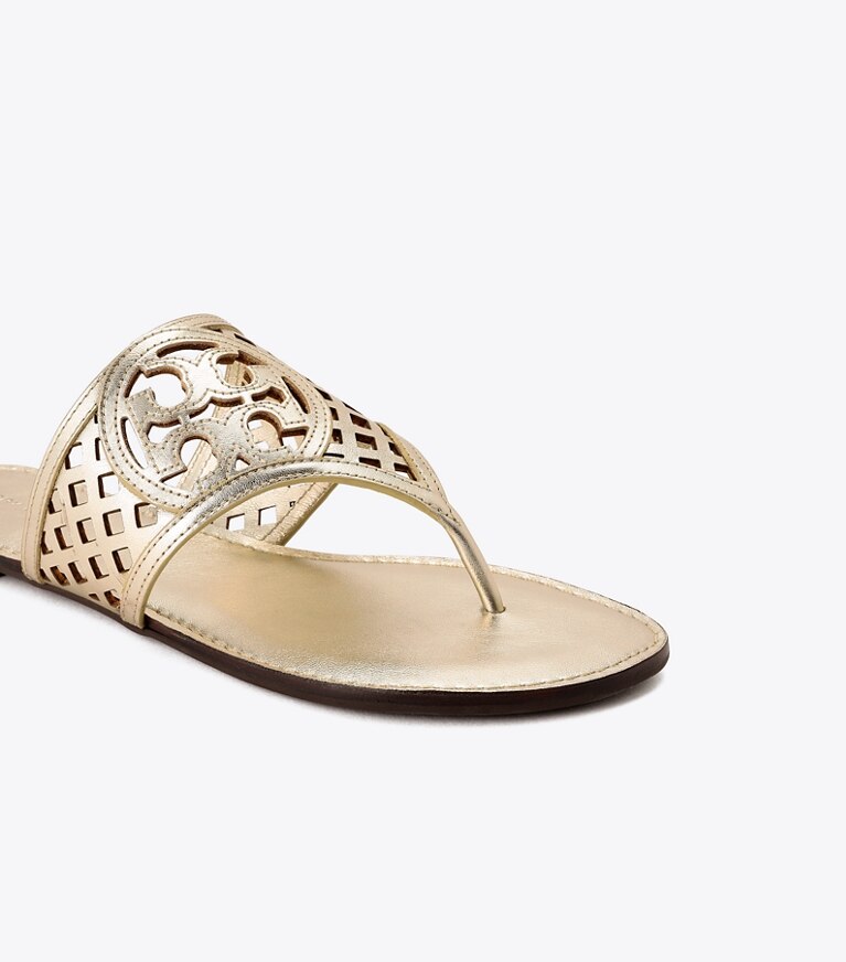 サッチ メタリック トングサンダル: レディース サンダル | Tory Burch JP