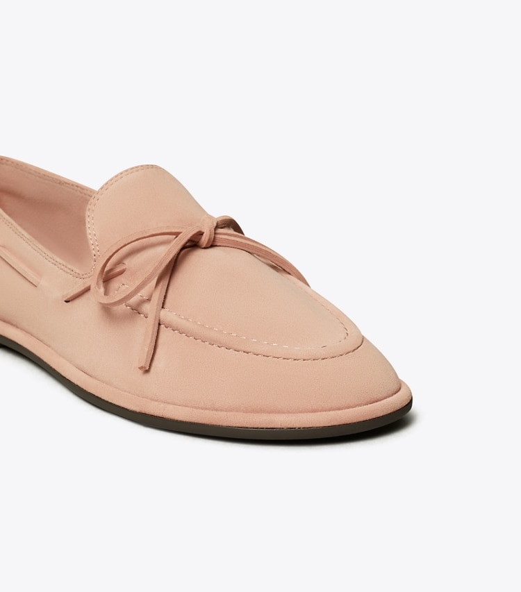 Tory Burch designer flats The Boaty in MALVA / MALVA detail