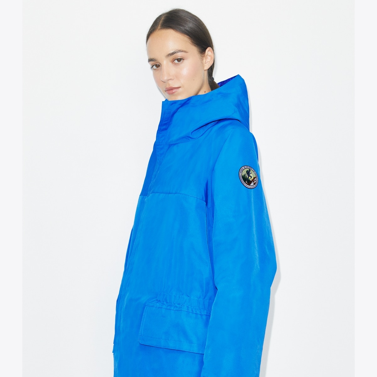 The Explorers Club Tech Canvas Hooded Jacket: Women's Designer