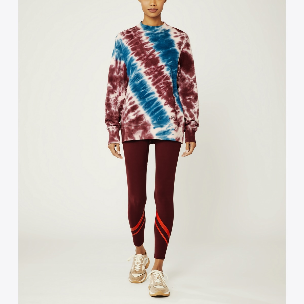 Tory Burch offers Tie-Dye Sweatshirt