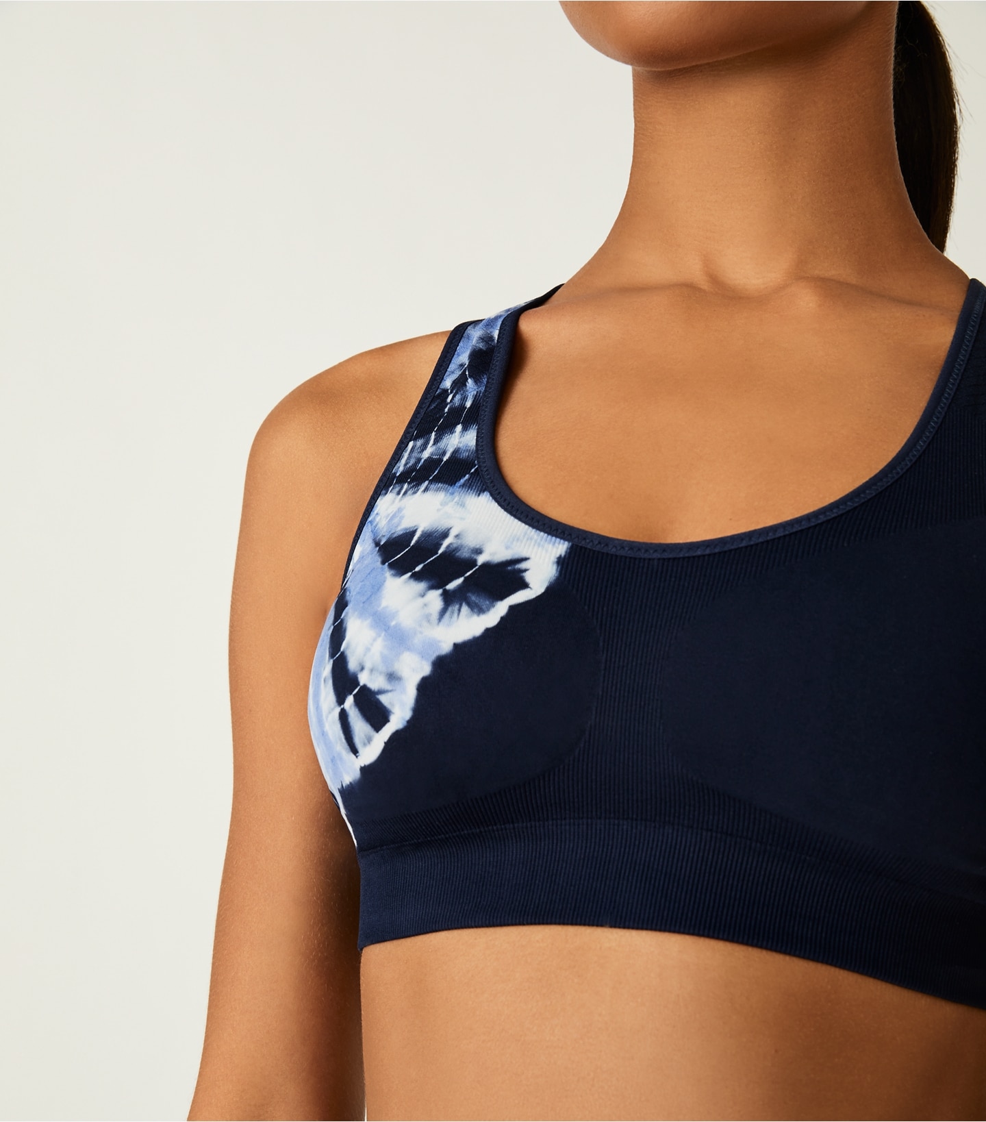 Tie-Dye Seamless Racerback Bra