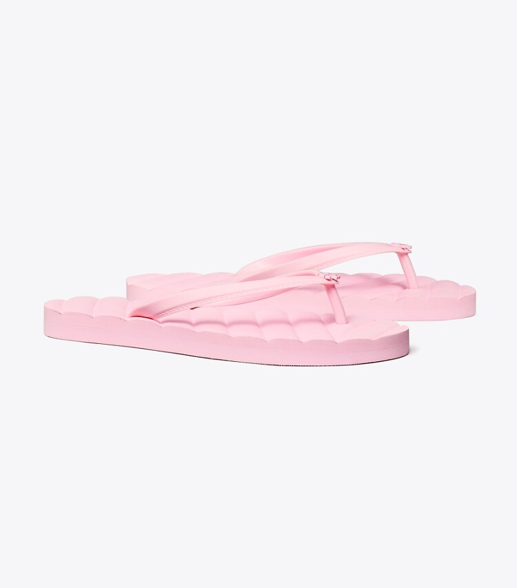 Tory Burch designer sandales Tongs Kira in Petunia angle