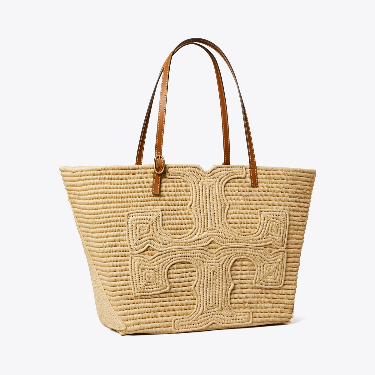 Tory Burch x Doum for Women Large Ella Raffia Tote: Women's