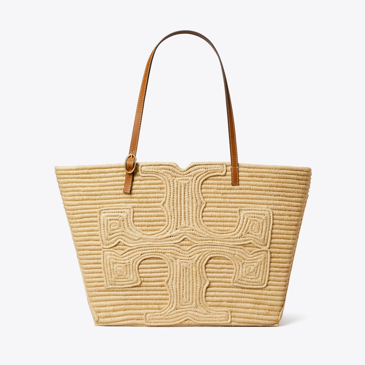 Tory Burch x Doum for Women Large Ella Raffia Tote: Women's