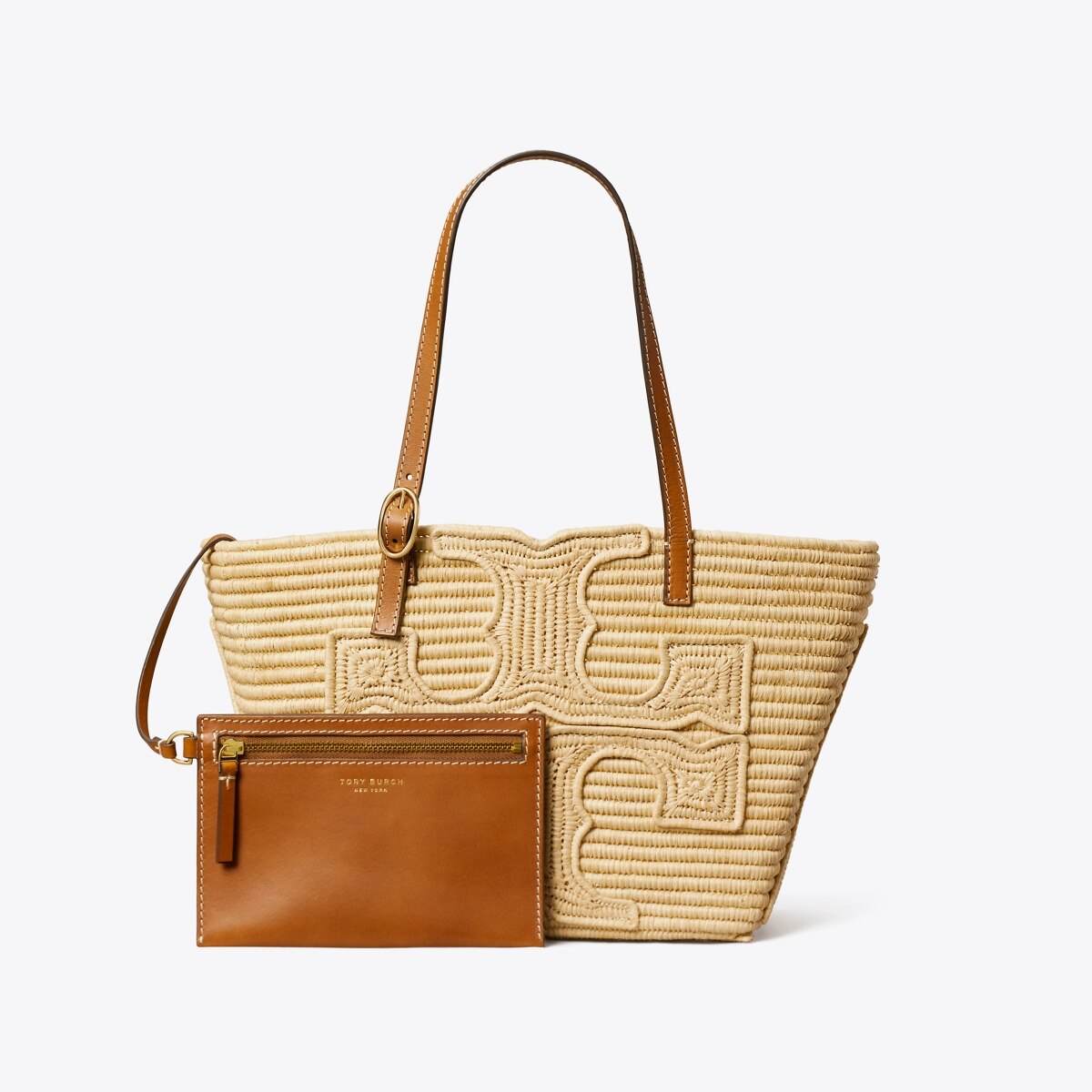 Tory Burch x Doum for Women Small Ella Raffia Tote: Women's