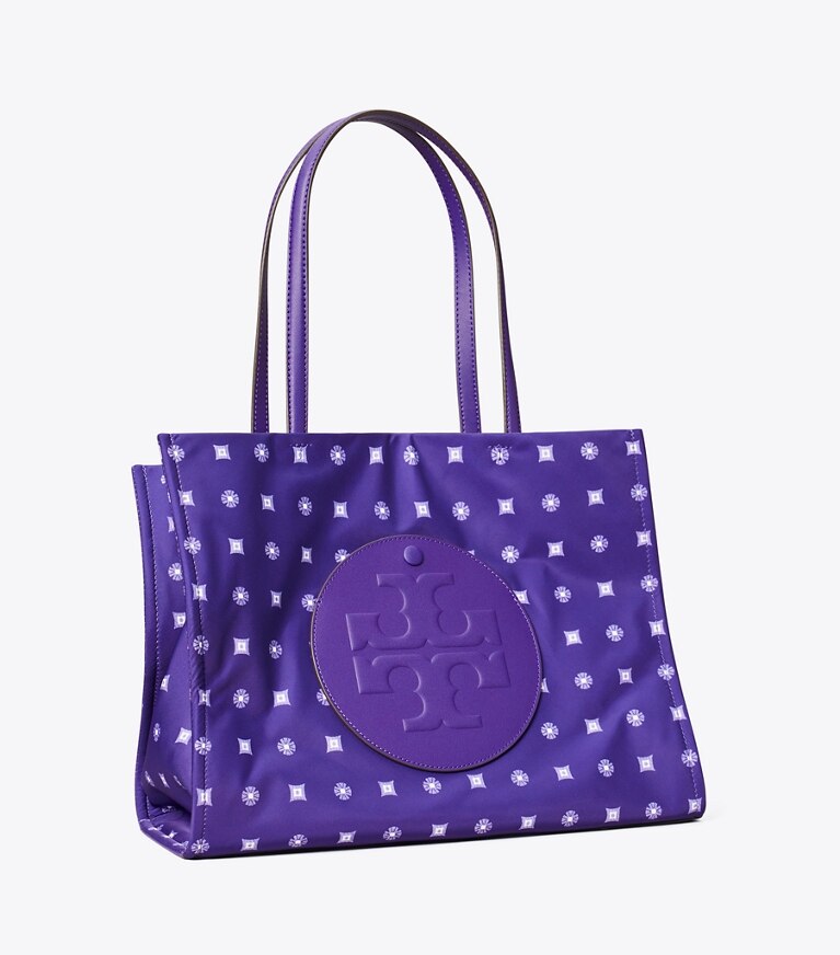 Tory Burch diseñador bolsos tote Tote estampado pequeño Ella en Nothing Ditsy ángulo