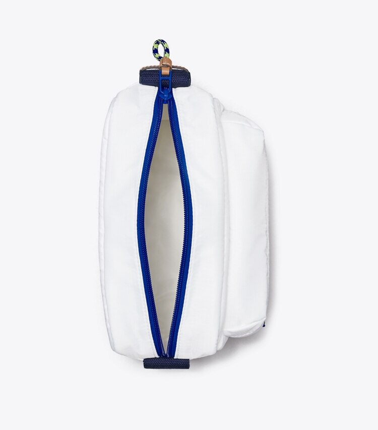 Tory Burch designer borse a spalla Tracolla in ripstop in Snow White superiore