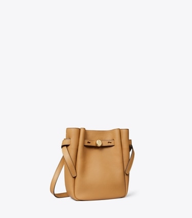 Tory Burch designer borse a spalla Tracolla portatelefono Romy in Tiramisu angle