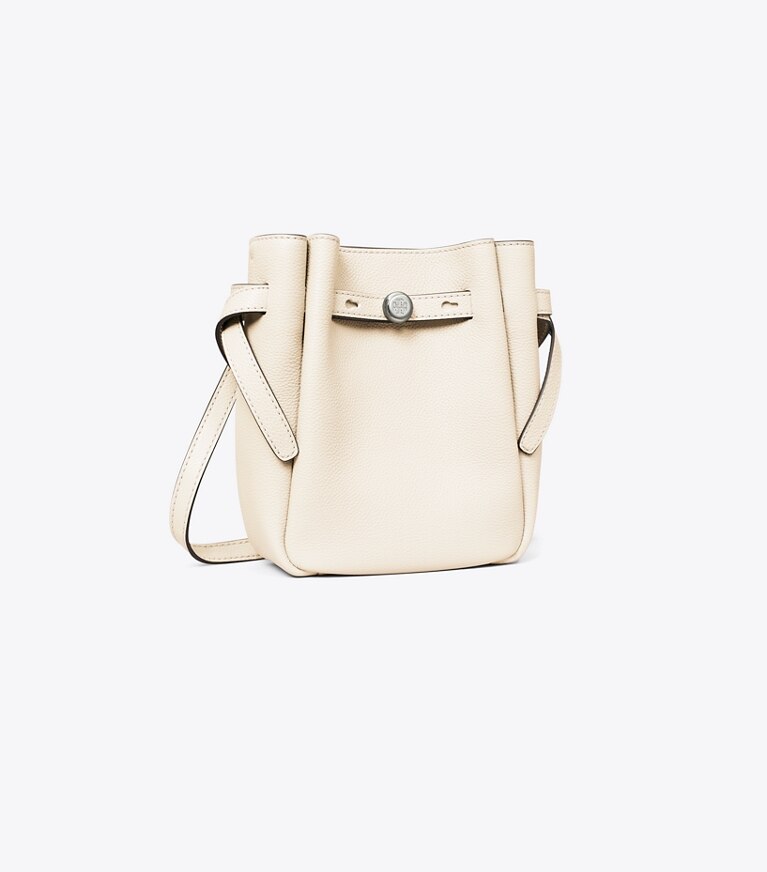 Tory Burch designer borse a spalla Tracolla portatelefono Romy in Pound Cake angle