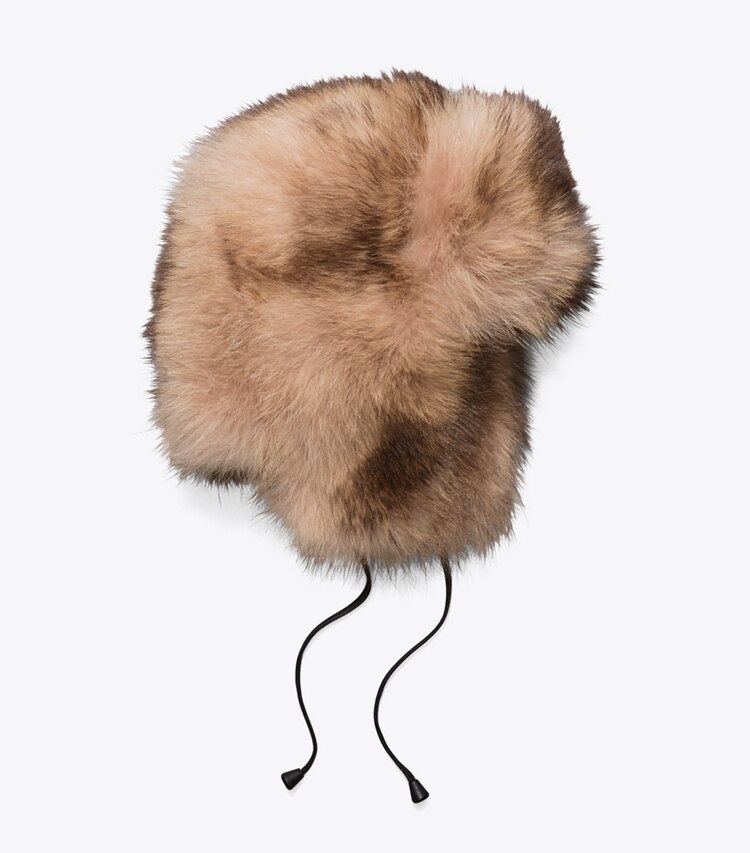 Tory Burch designer hats Trapper Hat in Natural front