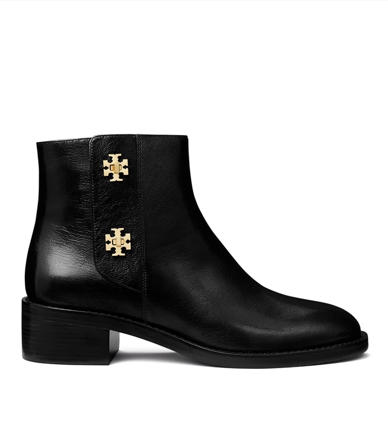 Tory Burch designer ブーティ ターンロック アンクルブーツ in PERFECT BLACK additional