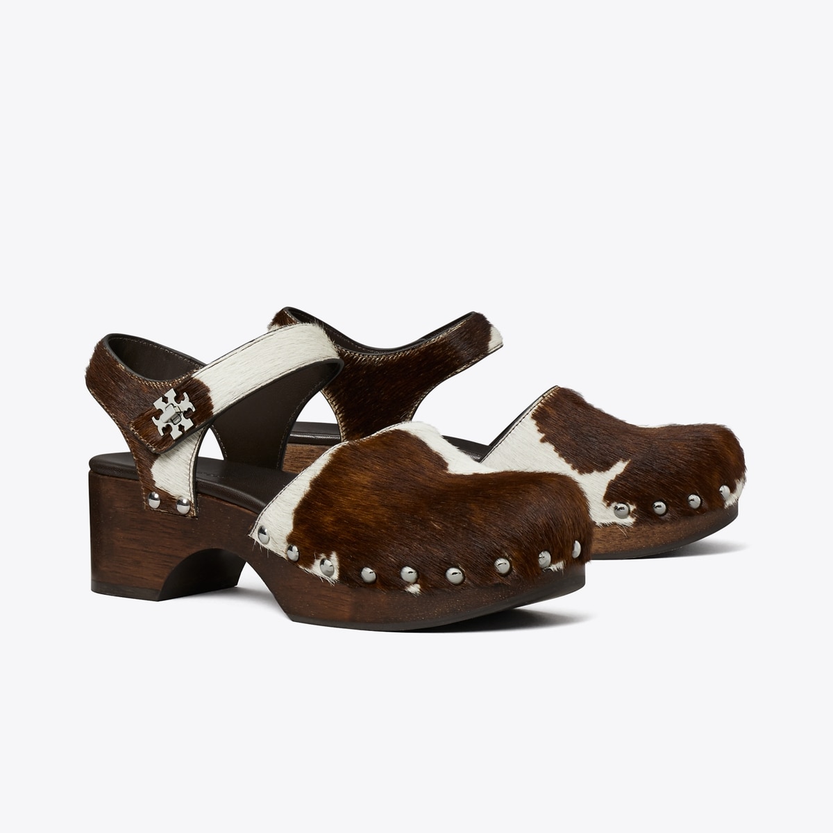 TORY BURCH ハラコパンプス Tory Burch Miller pavé knotted sandals for Women - Brown in USA