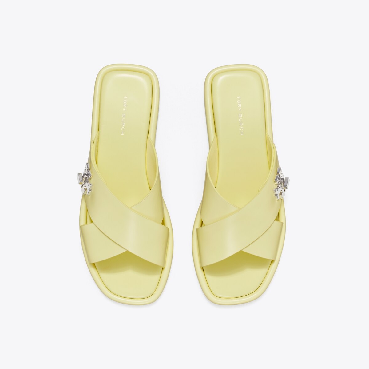 Turnlock Cross-Band Slide: Women's Designer Sandals | Tory Burch
