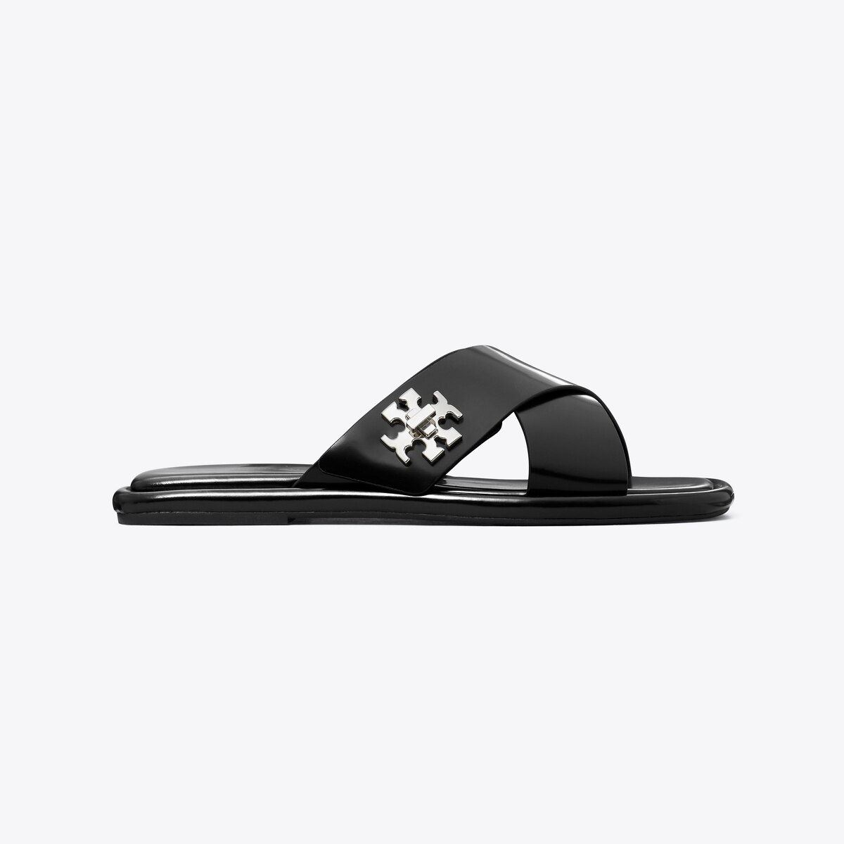 Turnlock Cross-Band Slide: Women's Designer Sandals | Tory Burch