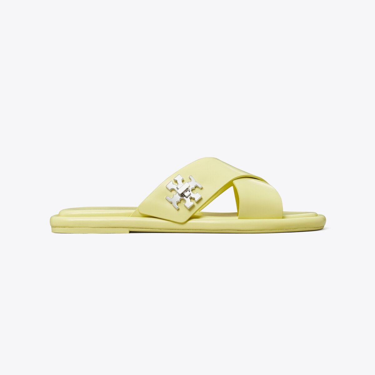 Turnlock Cross-Band Slide: Women's Designer Sandals | Tory Burch