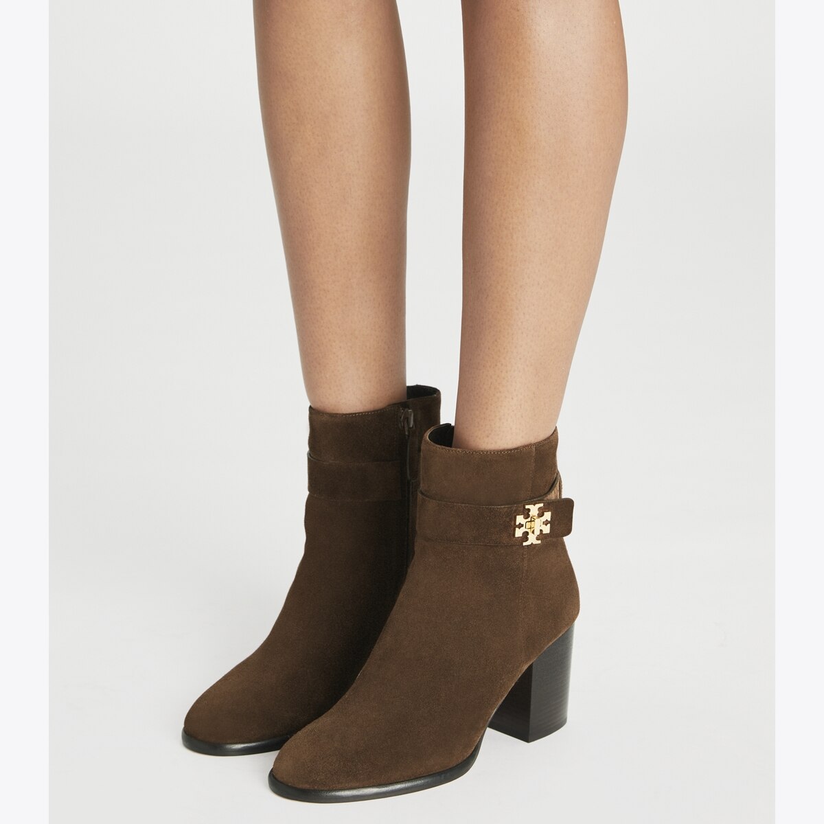 スエード送料&関税込み★Tory Burch★T LOCK HEELED ANKLE BOOT Tory Burch Women's T Lock Heeled Ankle Boots | Bloomingdale's