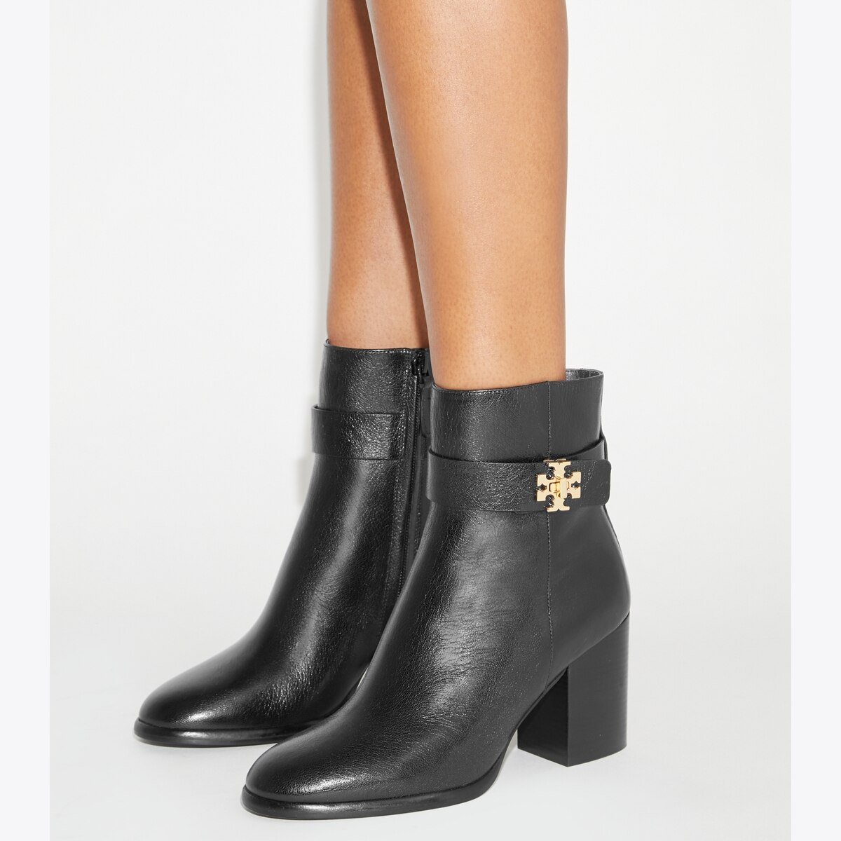 ゆ*け様 トリーバーチ　ブーツ　FLTON 55MM BOOT HI VEG 6 Turnlock Heeled Ankle Boot: Women's Designer Ankle Boots | Tory Burch
