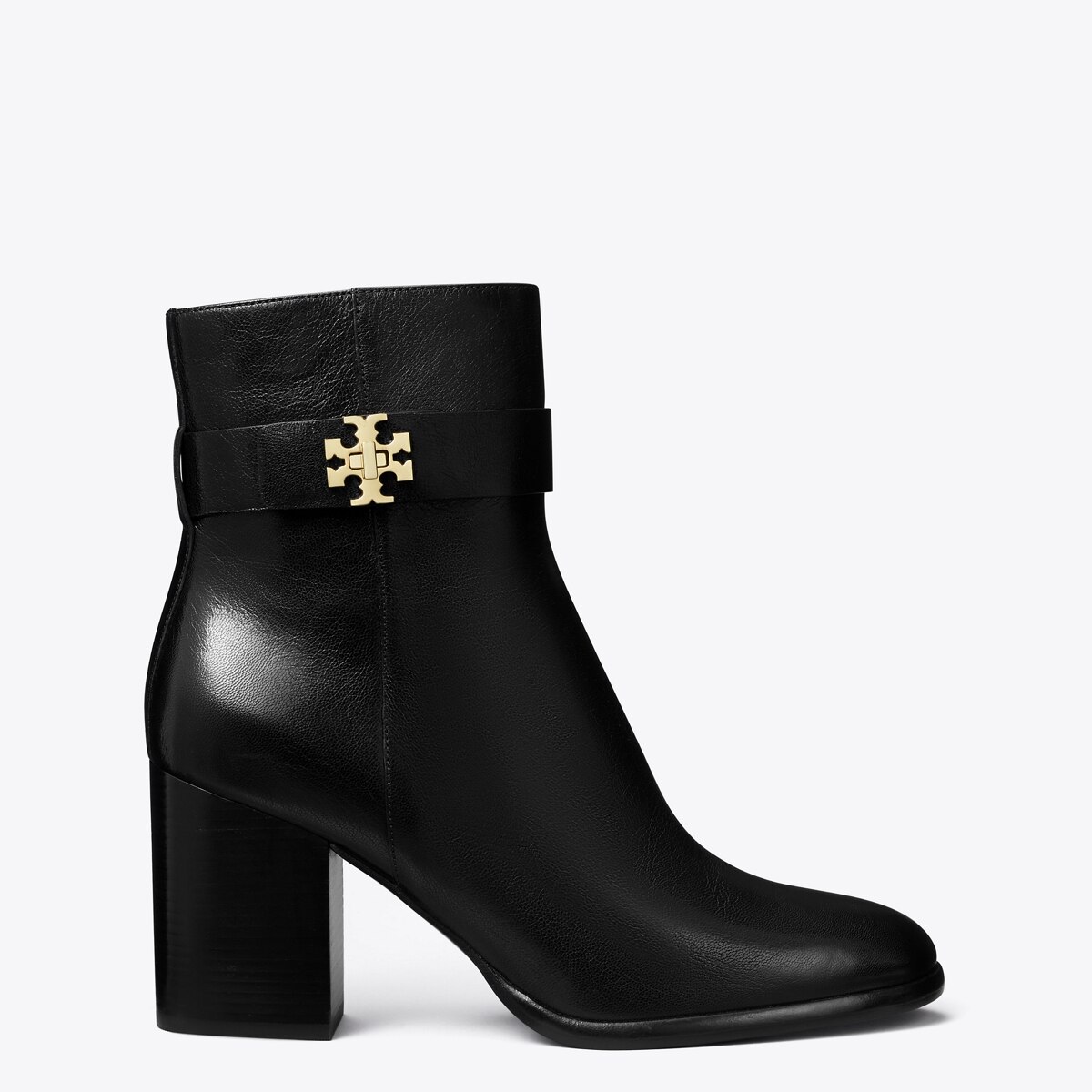 ショートブーツ・ブーティ Tory Burch Black leather Miller ankle boots Tory Burch Miller Boots Leather Pull On (8.5, Black