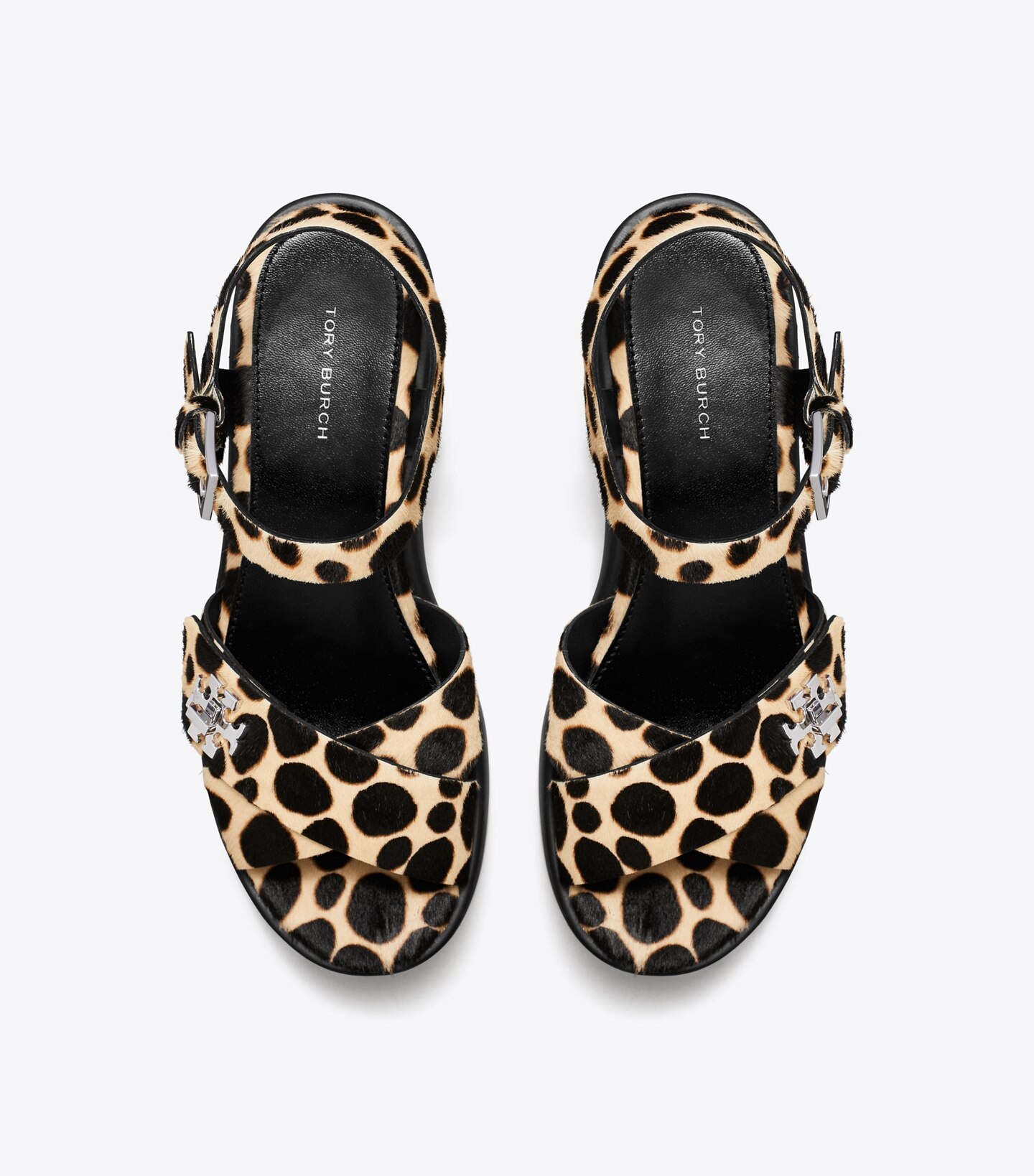 Turnlock Platform Heeled Lug Sandal