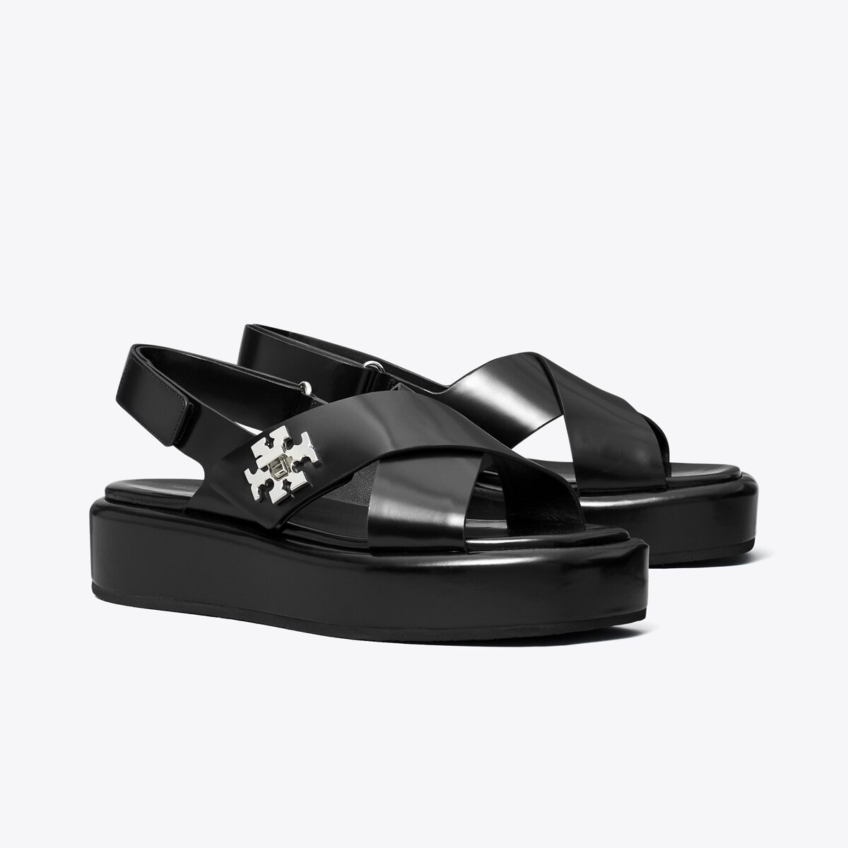Turnlock Platform Sandal: Women's Shoes | Sandals | Tory
