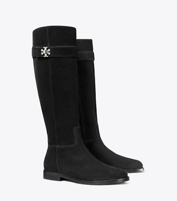 Turnlock Riding Boot, Wide: Women's Designer Knee Boots | Tory Burch