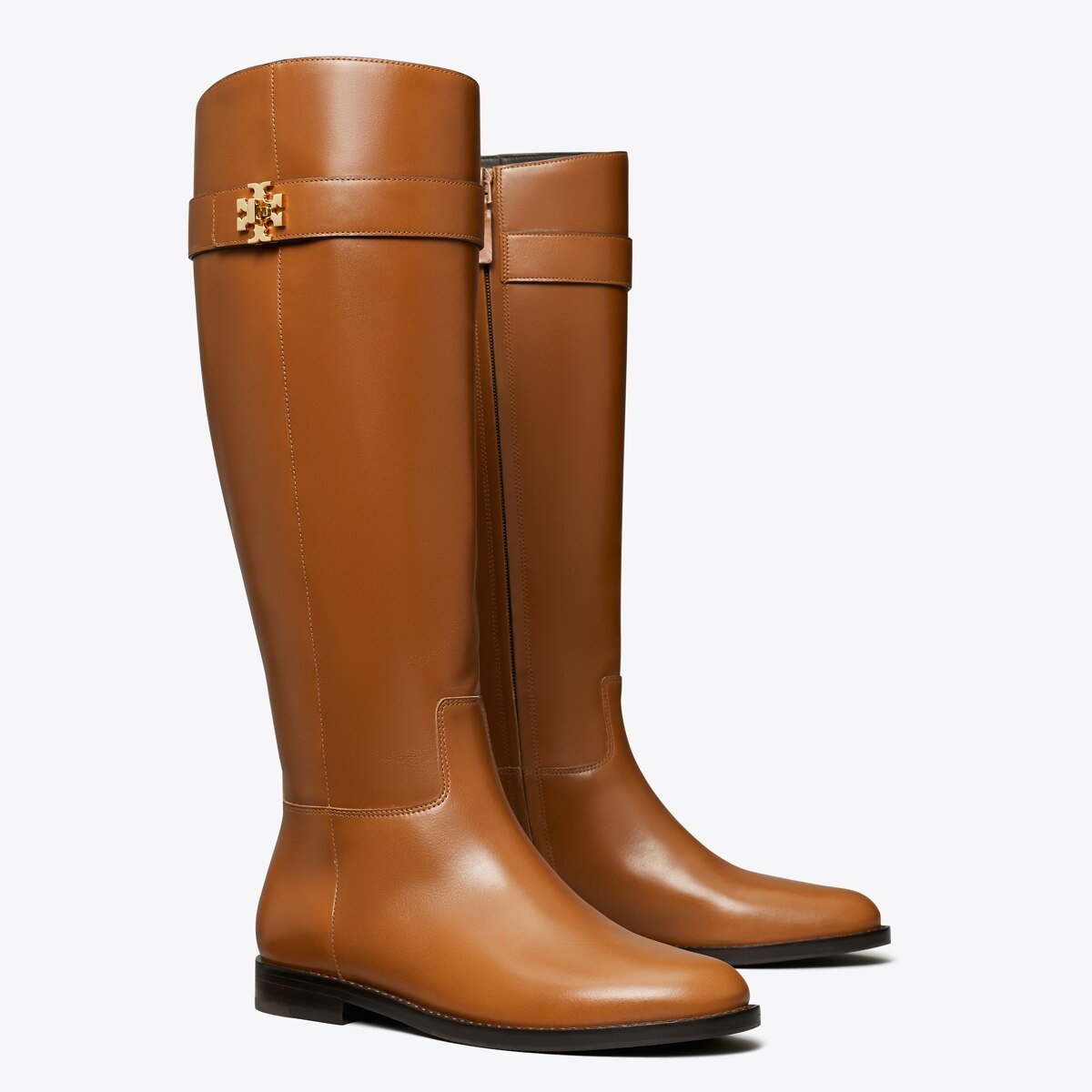 ロングブーツ TORY BURCH T-LOCK RIDING BOOTS Turnlock Riding Boot: Women's Shoes | Boots | Tory Burch EU