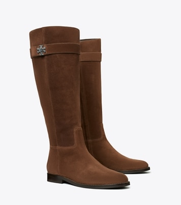 Turnlock Riding Boot: Women's Designer Knee Boots | Tory Burch