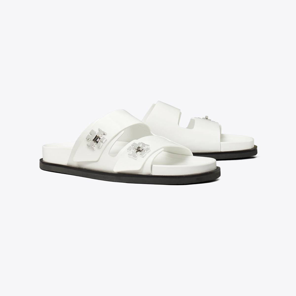 サンダル・ミュール Tory Burch FW25 T LOCK SLIDE (169691 960) turnlock-sport-slide-angle.
