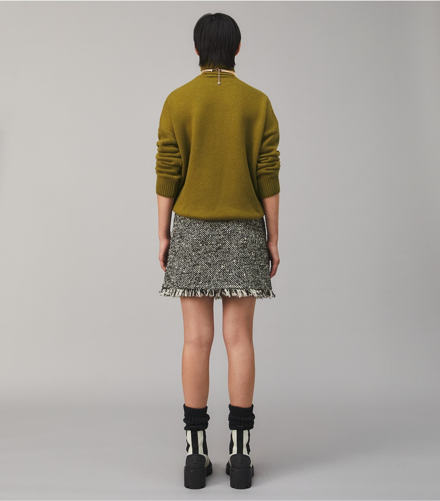 Tweed Mini Skirt