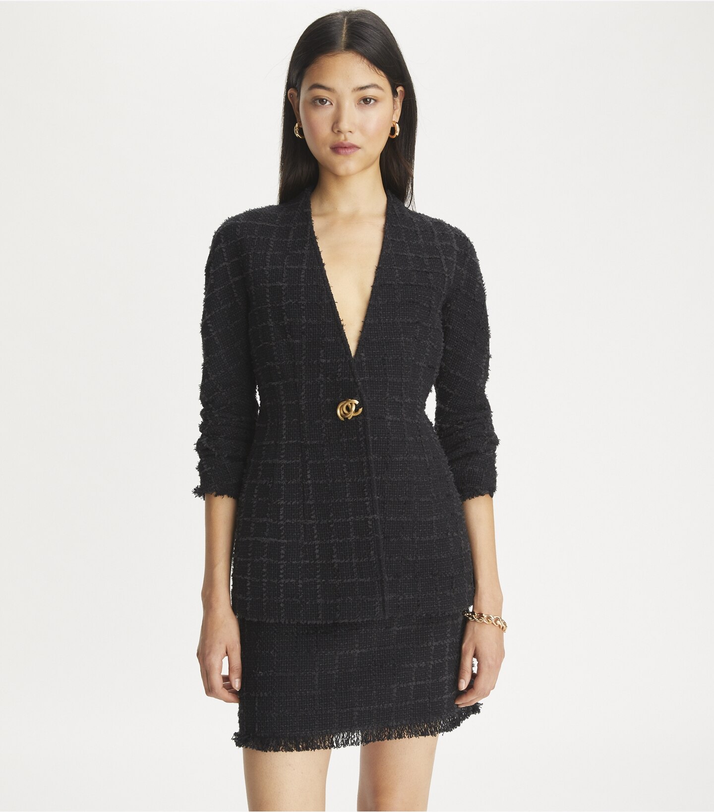 Tweed Mini Skirt