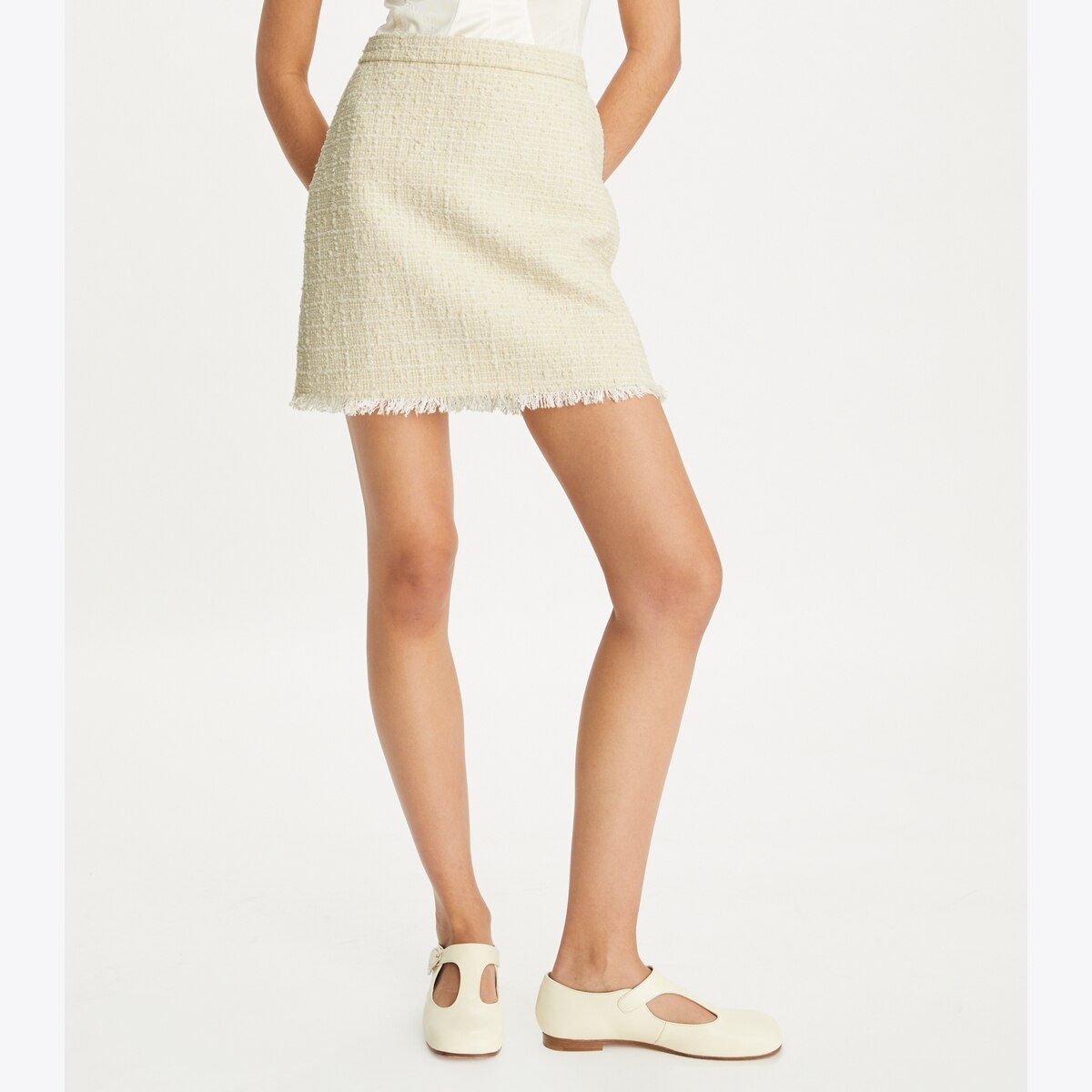 Tweed Mini Skirt: Women's Designer Bottoms | Tory Burch
