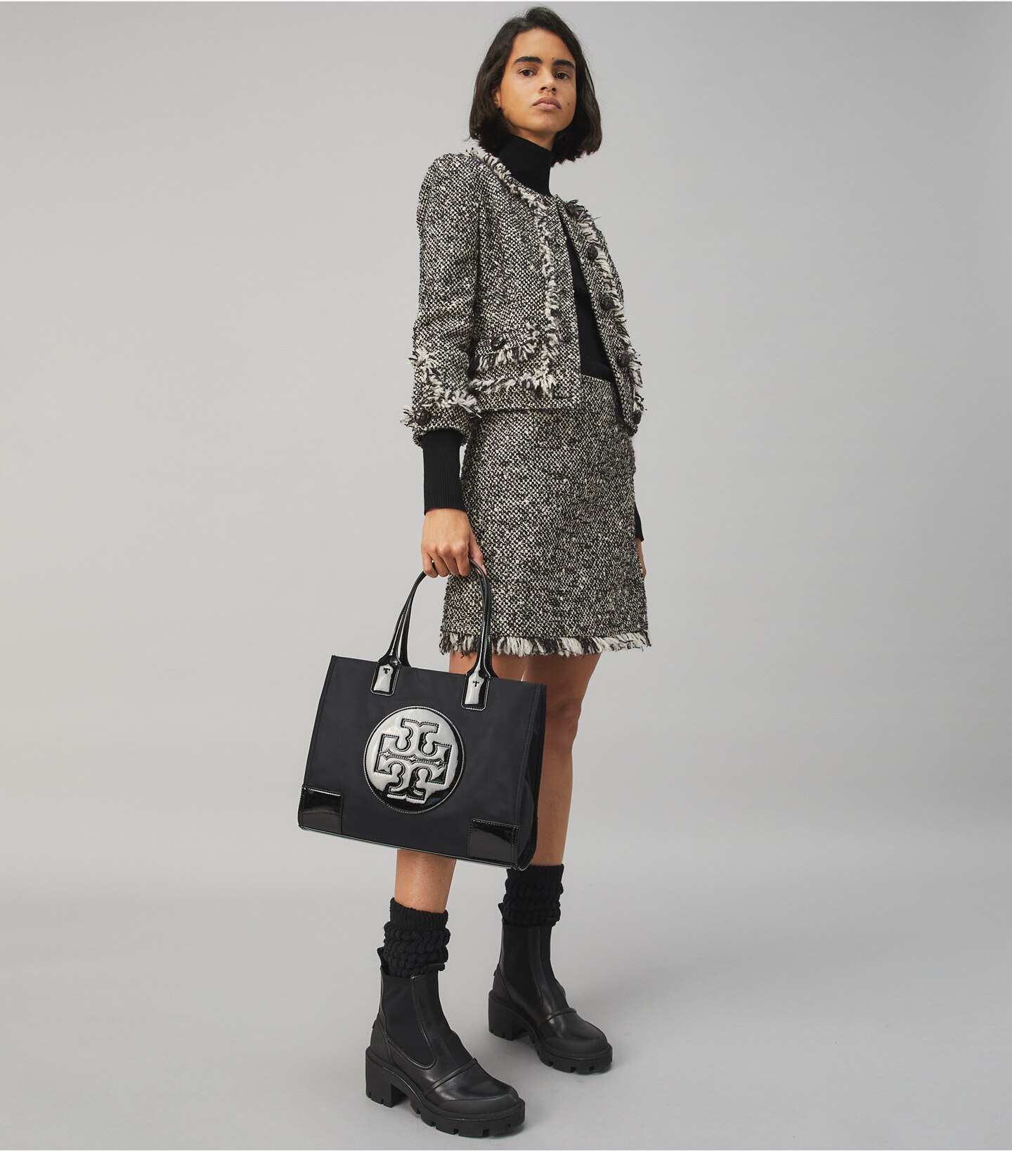 Tweed Mini Skirt