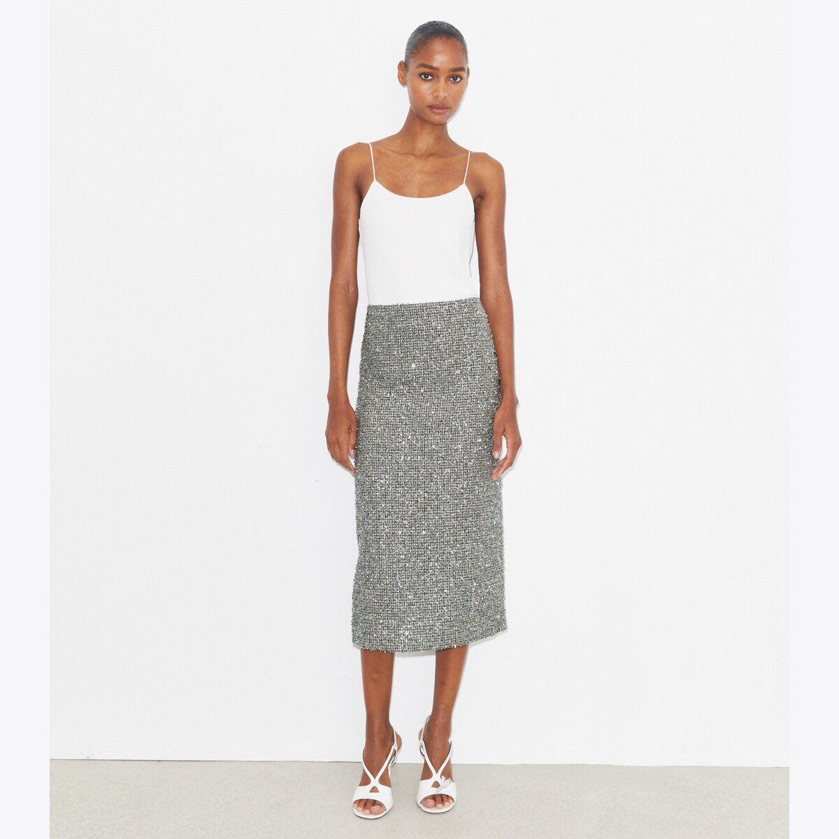 Tweed Skirt: Women's Designer Bottoms | Tory Burch