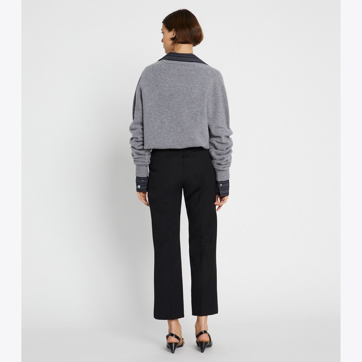 Twill Trouser: Women's Designer Bottoms | Tory Burch