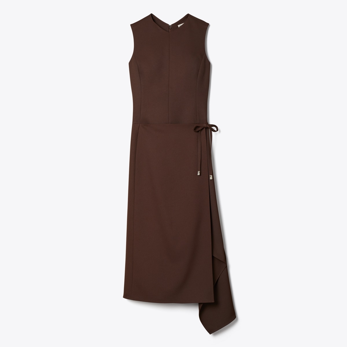 TWILL WRAP DRESS