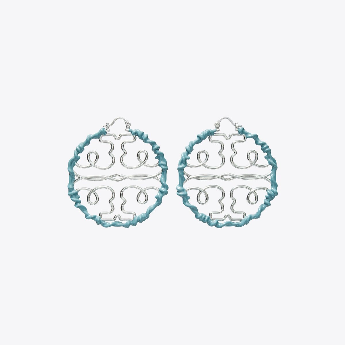 Twisted Miller Hoop Earring: Women's Designer Earrings