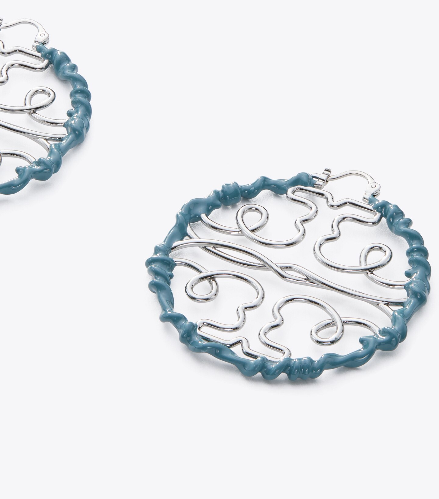 Twisted Miller Hoop Earring