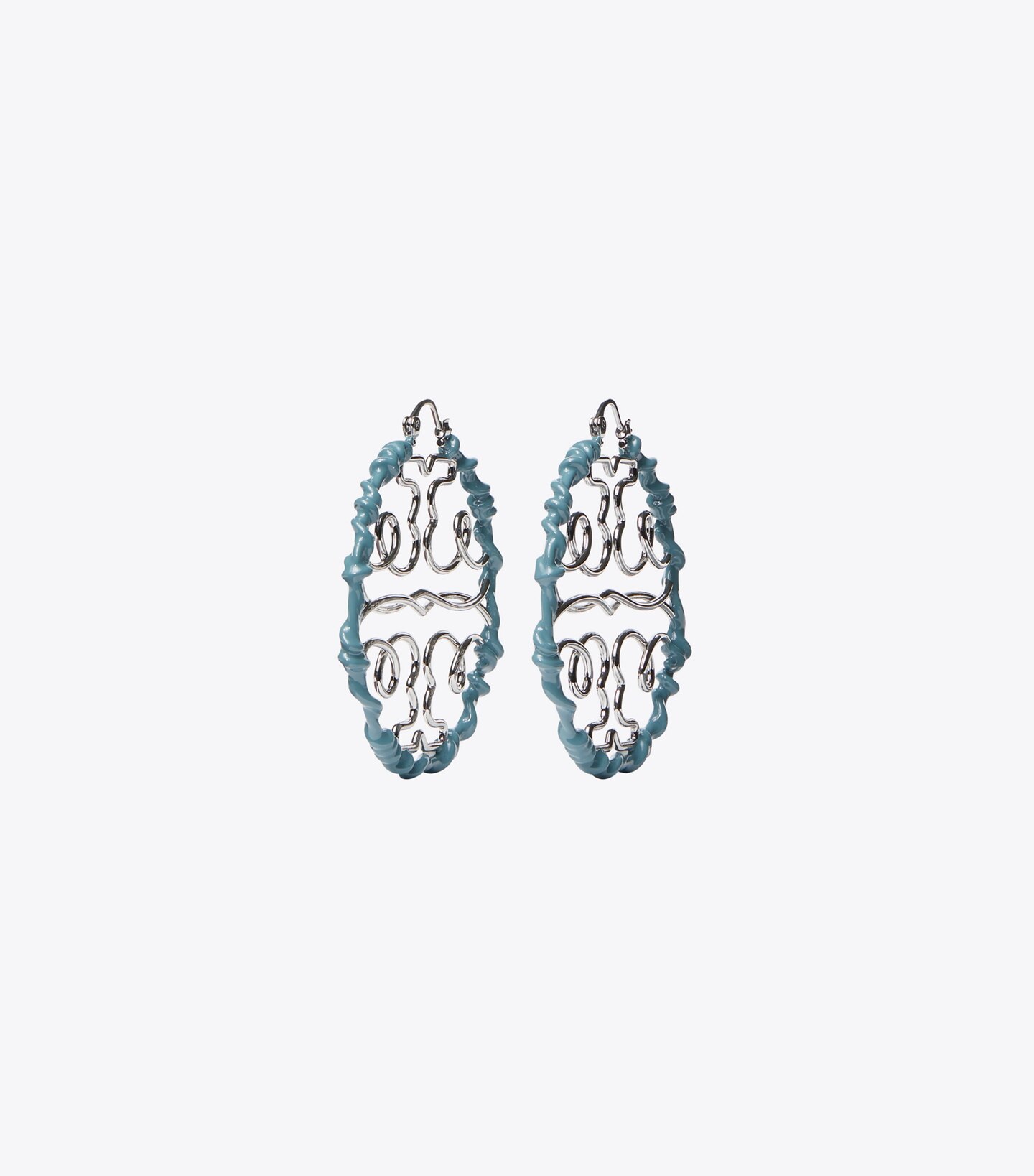 Twisted Miller Hoop Earring
