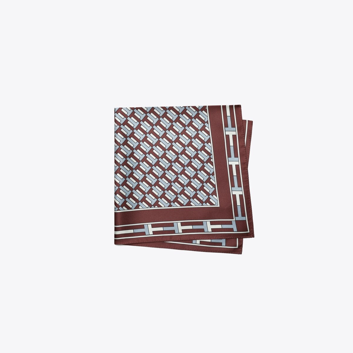 Two for T Double-Sided Silk Neckerchief: Women's Designer
