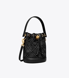 Tモノグラム ジャカード ミニ バケットバッグ: ウィメンズ | Tory Burch JP