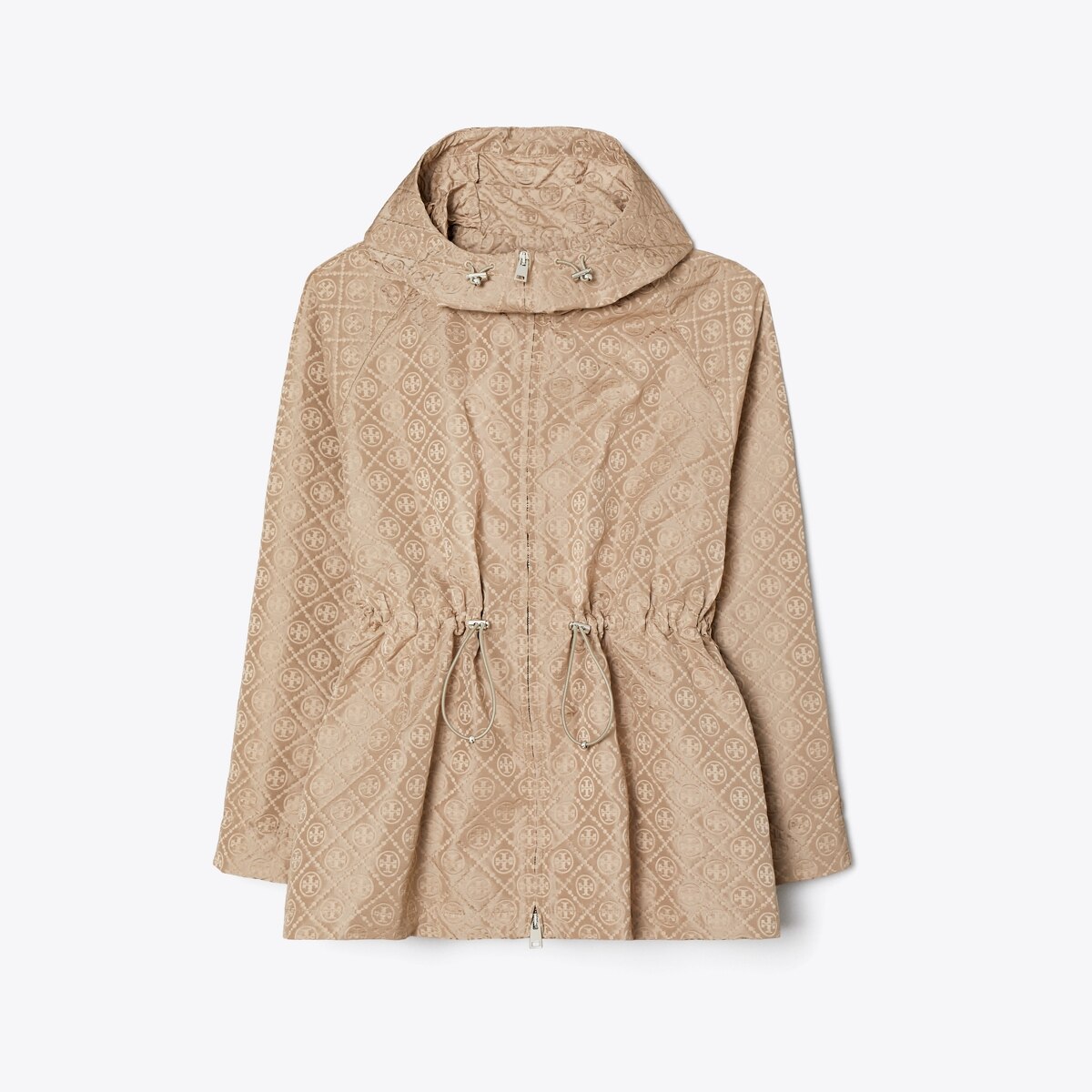 Tモノグラム ジャガード シンチ ジャケット: レディース ジャケット