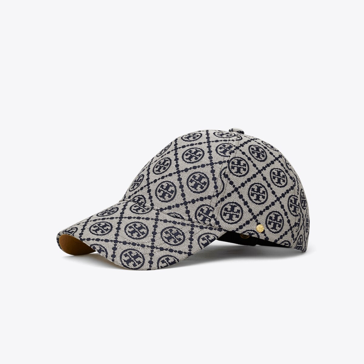 トリーバーチ　Tory Burch ベージュ ネイビー 刺繍ロゴ キャップ ロゴ キャップ: レディース ハット | Tory Burch JP