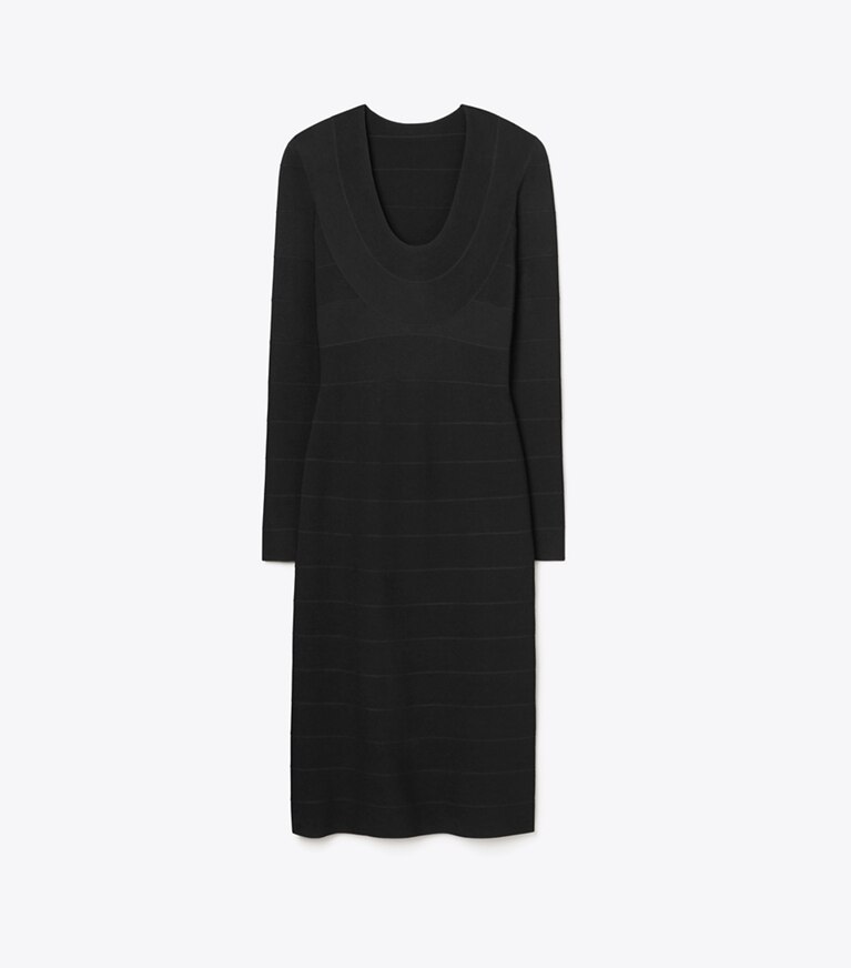 Orders graphic sweater dress