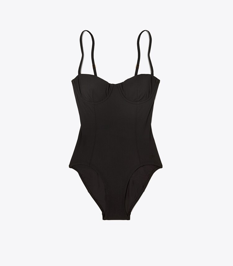 Underwire One-Piece Swimsuit: Women's Designer One Pieces | Tory Burch