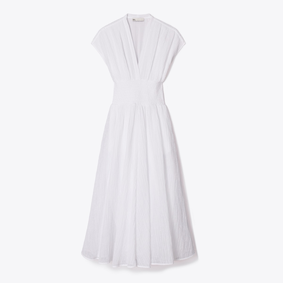 V-Neck Linen Dress: Women's Designer Dresses | Tory Burch V-Neck Linen Dress: Women's Designer Dresses | Tory Burch