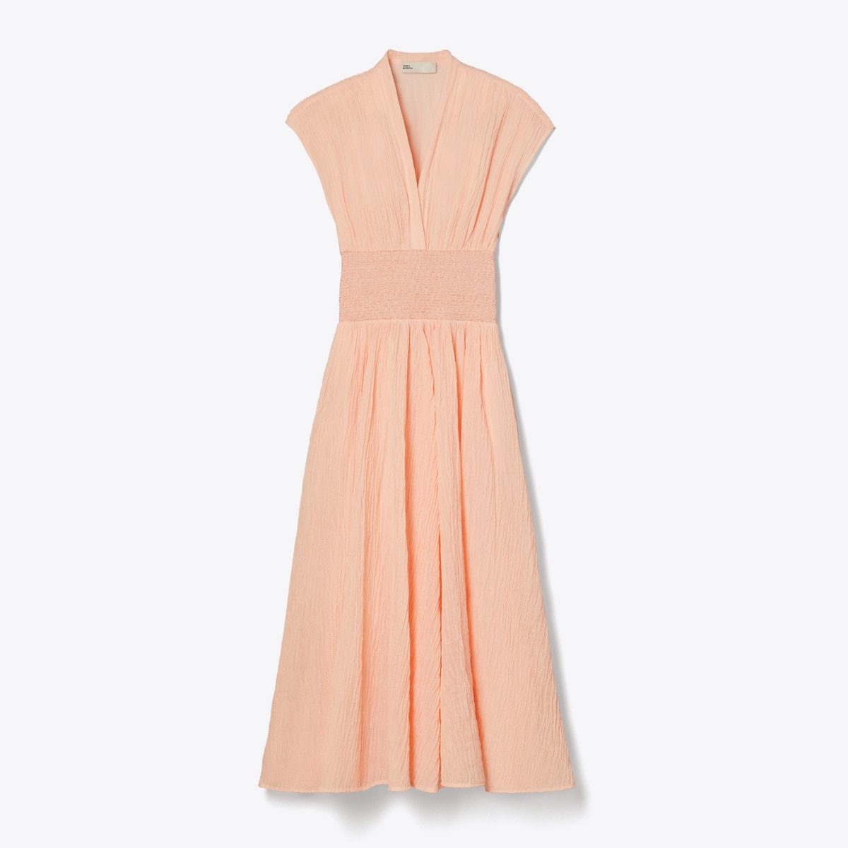 V-Neck Linen Dress: Women's Designer Dresses | Tory Burch