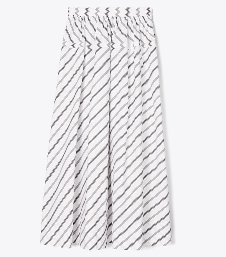 Tory burch striped skirt sale