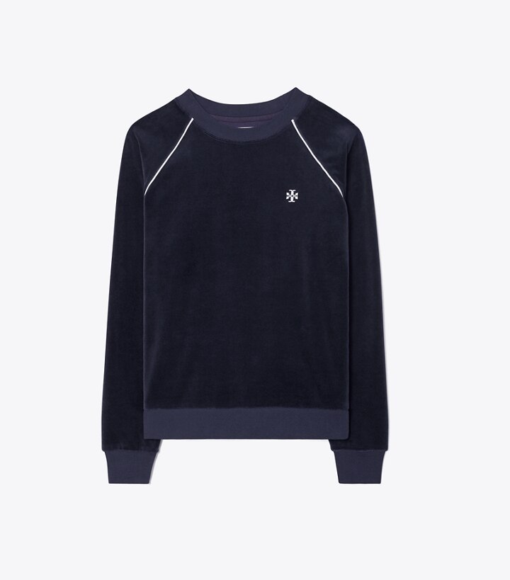 Velour Pullover: Women's Designer 