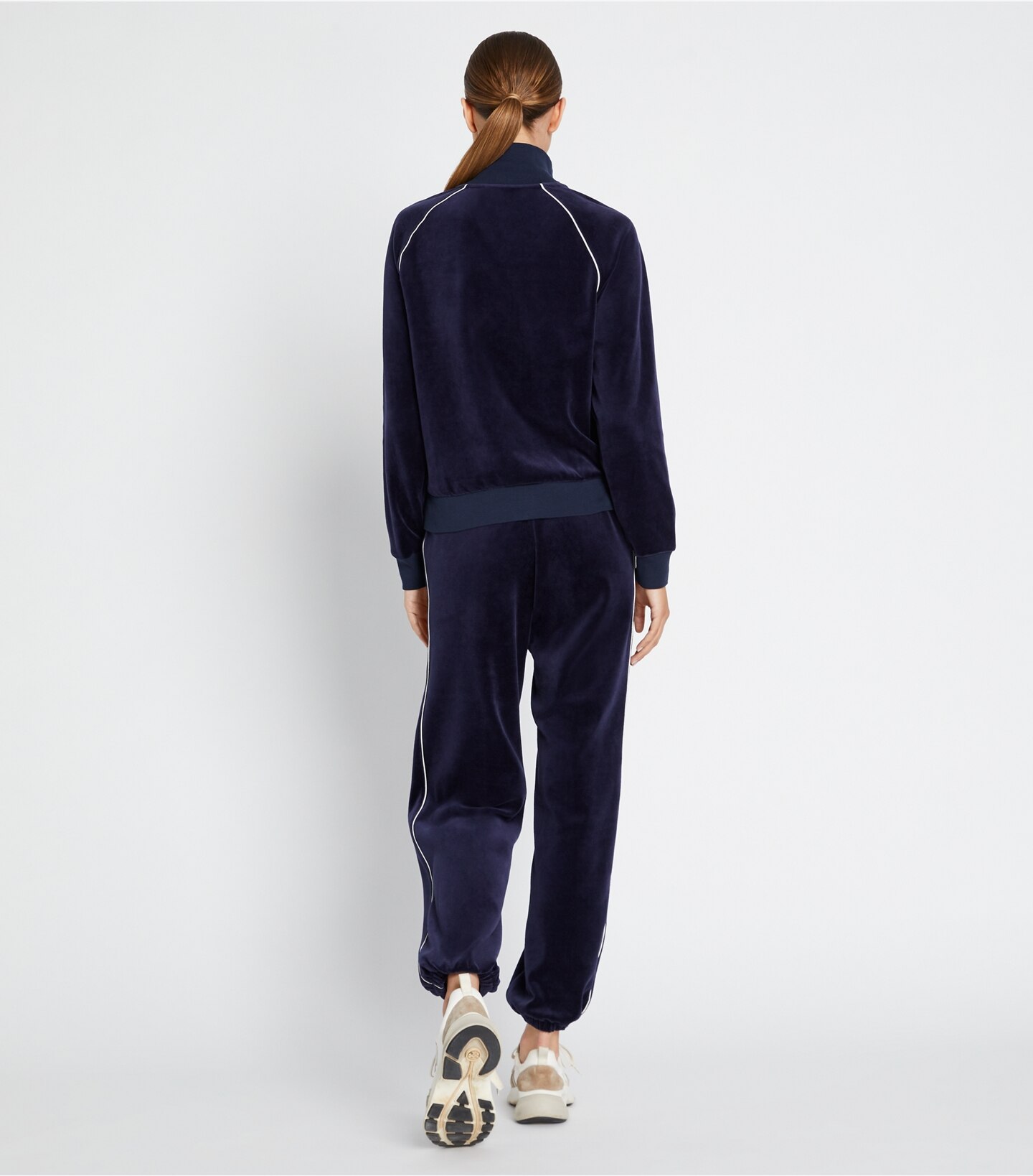 Velour Track Jacket